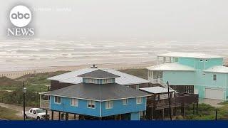 Tropical Storm Harold slams Texas