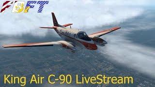 Flight Brothers FT Live Stream 6 | Laminar King Air C-90B | Seattle - San Juan Islands