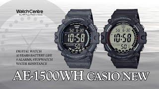 Big Digits Display Casio New Trendy Youth Digital Watch Model AE-1500WH