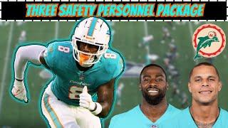 Film Breakdown: The Miami Dolphins 3 Safety Package Shows GREAT Promise for Rest of the Season