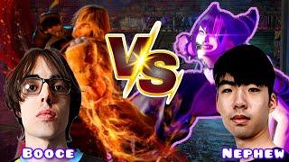 SF6 ▰ Booce ( Ken ) VS Nephew ( Juri ) ▰ High Level Gameplay