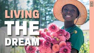 She Turned Her Home Garden Into A DREAM Flower Farm! 