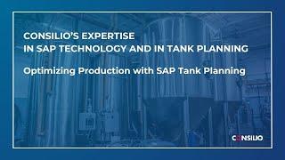 Optimizing Production with SAP Tank Planning