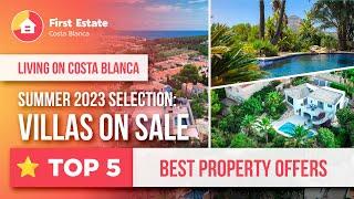 ️ TOP-5 VILLAS ON SALE - Summer 2023 Selection