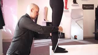 How to take your measurements for knee-high boots - Fernando Berlin