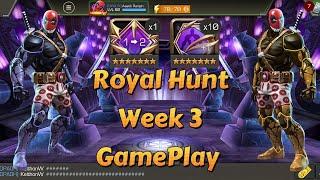 Henchpool, Royal Hunt Five & Six Week 3 Very Easy Gameplay #mcoc