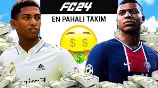 DÜNYANIN EN PAHALI TAKIMINI KURDUM ! EA FC 24 REBUİLD