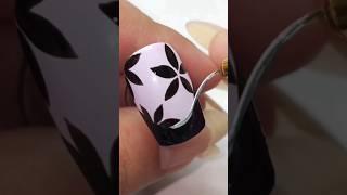 Easy and beautiful nail art design #nailart #easynailart #simplenails #nailart #shortvideo #bow