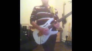 Kelster von Shredster playing an Ibanez Jem 7v