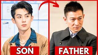 TOP CHINESE ACTORS WITH THEIR REAL LIFE FATHERS  | HANDSOME CHINESE ACTORS 2024 #chinesedrama