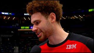 Jamison Battle (24 Points) Post-Game Interview vs Pelicans