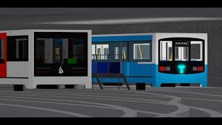 West Metro Blue Line full ride with PRT Series (Outdated, pre-West Beach Revamp)