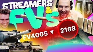 Streamers vs FV4005 / FV215b (183) Compilation Ep. 03 - World of Tanks Funny Moments