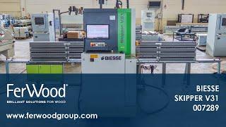 Vertical Cnc Machine Centres in action - BIESSE SKIPPER V31 - Ferwoodgroup