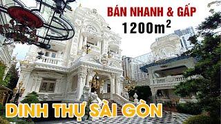 QUÁ KHỦNG. Lần đầu Quay Bán DINH THỰ DÁT VÀNG hơn 1000 m2 | Chương Nguyễn Review