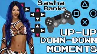 Sasha Banks UpUpDownDown Moments |LegitBossedUp