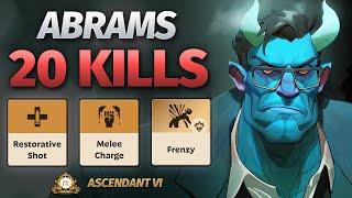 Abrams: GUN KILLS Build, Ascendant Ranked Deadlock Replay