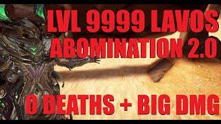 [WARFRAME] BEST LVL 9999 LAVOS BUILD! "The Abomination" Build 2.0 | Techrot Encore