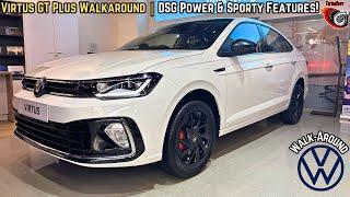 Volkswagen Virtus GT Plus 1.5 TSI DSG | Walk-Around Review 2024 @19.15 Lakhs