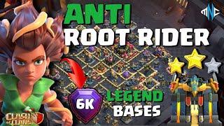 Best TH17 Legend Bases +6000 Trophies | Anti 3 Star War Base (June 2025)
