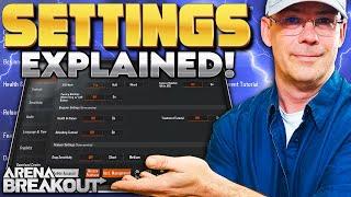 Every Setting Explained! Arena Breakout Settings Guide!