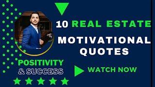 10 Real Estate Motivational Quotes #motivation #youtube