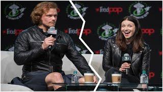 Outlander's Sam Heughan Talks about Fans l Mom l Jamie & Cute Moments