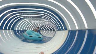 Longest Water Slide at Galaxy Erding