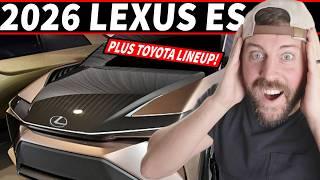 *EXCLUSIVE* New Details on the 2026 Lexus ES + Fresh Update on Toyota/Lexus lineups