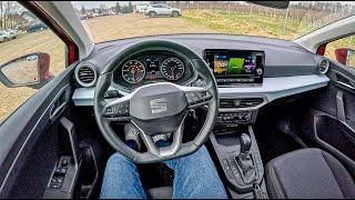 2024 Seat Ibiza [1.0 TSI 110HP] |0-100| POV Test Drive #1986 Joe Black