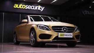 Autosecurity: Детейлинг - Оклейка пленкой Mercedes C-klasse Oracal Gold