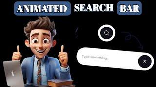 Build an Animated Search Bar with HTML and CSS