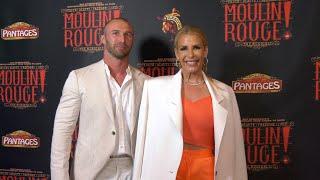 Erik Anderson and Tracy Tutor "Moulin Rouge! The Musical" Opening Night Red Carpet in Los Angeles