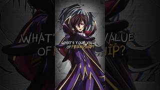 LELOUCH speech on POWER | CODE GEASS