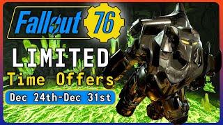 What Limited Time Deals Are In The Atomic Shop This Week? | Fallout 76