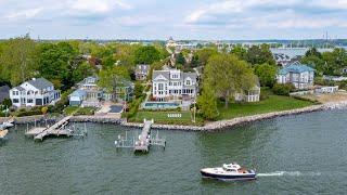 10 Million Dollar Annapolis Home | Maryland Luxury Real Estate Drone Tour