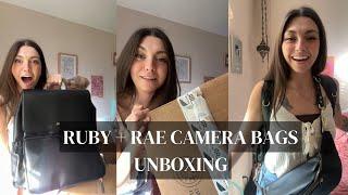 Ruby & Rae camera backpack & sidekick unboxing 🫶