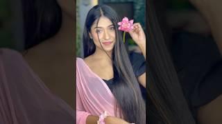 Lotus flower hack|flower hairstyle#youtubeshorts #shorts #diy#handmade#hack#flowers#festival#lotus