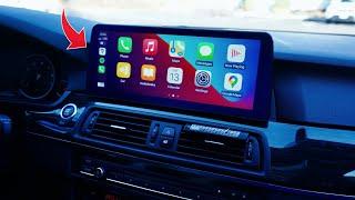 My BMW gets a MASSIVE 12.3 inch screen with CARPLAY