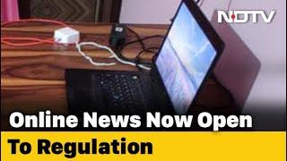 Online News To Be Regulated By Ministry Of Information And Broadcasting