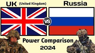 UK vs Russia military power comparison 2024 |Russia vs UK military power 2024 | world military Power