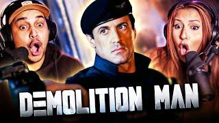 DEMOLITION MAN (1993) MOVIE REACTION - AN ACTION PACKED SCI-FI! - FIRST TIME WATCHING - REVIEW