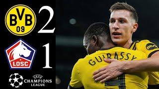 🟡 Dortmund - Lille 2-1 | Borussia Dortmund vs losc lille  | HIGHLIGHTS | Champions League 2025