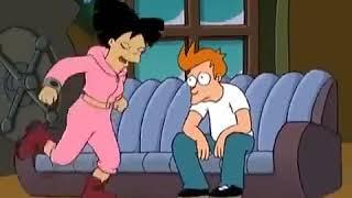 Futurama Amy Kicks His Knee Scene 2000