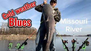 Tips for cold weather catfish on the Missouri River