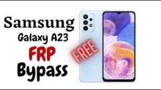 Samsung a23 FRP Bypass Android 13 | Samsung A235F Google Account Unlock Enable adb failed | 2023 Fix