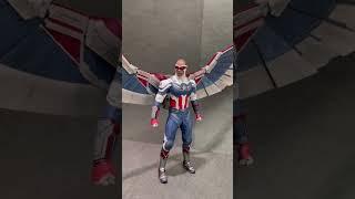 Hot Toys TMS040 Captain America #shorts #hottoys #sixthscale #captainamerica  #falcon