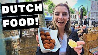  DUTCH FOOD TOUR IN HAARLEM (Trying Raw Herring, Bitterballen & Traditional Liquorice)