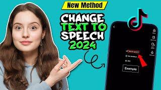 How to change text to speech voice on tiktok | Full Guide