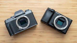 Fujifilm X-T200 vs Sony A6400 / A6100 - Entry / Mid-range Comparison